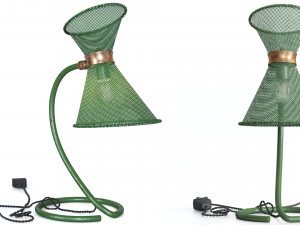 Rare Bistro Table Lamp Modelo 3D
