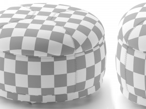 Pouf Tuffet Model 3D