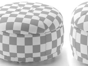 Pouf Tuffet 3D Model
