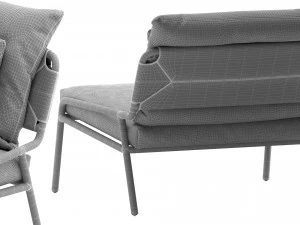 Zoe Armchair 3D Model