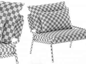 Zoe Armchair 3D Model