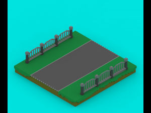 voxel platforms 3Dモデル