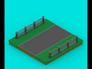 voxel platforms 3D Model