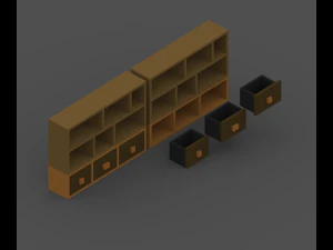 voxelpack - furniture 3D Model
