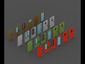 voxelpack - furniture 3D Модель