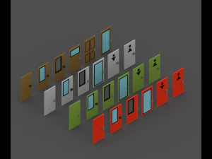 voxelpack - furniture 3D Model