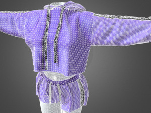 female clothes v1 3D 모델