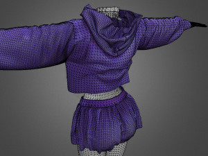 female clothes v1 3D 모델