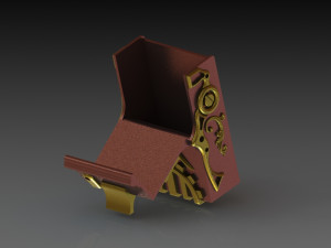 the stylized accessory flight of fantasia no 2 3d printing Model do druku 3D