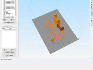 판타지아 2번 3D 프린팅의 양식화된 액세서리 비행 3D 프린트 모델