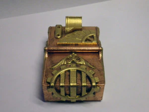 판타지아 2번 3D 프린팅의 양식화된 액세서리 비행 3D 프린트 모델