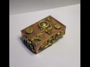 판타지아 2번 3D 프린팅의 양식화된 액세서리 비행 3D 프린트 모델