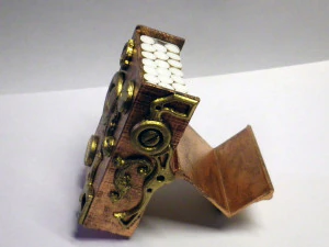 판타지아 2번 3D 프린팅의 양식화된 액세서리 비행 3D 프린트 모델