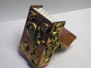 판타지아 2번 3D 프린팅의 양식화된 액세서리 비행 3D 프린트 모델