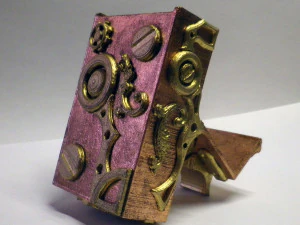 판타지아 2번 3D 프린팅의 양식화된 액세서리 비행 3D 프린트 모델