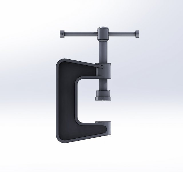 cclamp 3D Принт Модель .c4d .max .obj .3ds .fbx .stl .blend 
