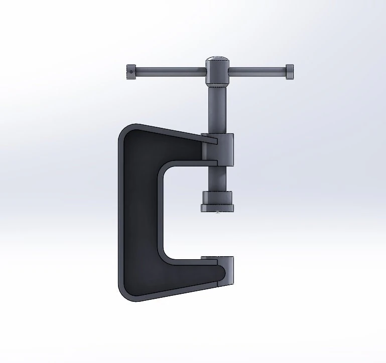 cclamp 3D Print Model .c4d .max .obj .3ds .fbx .stl .blend