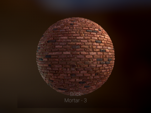 brick 4k four types of bricks CG Textures