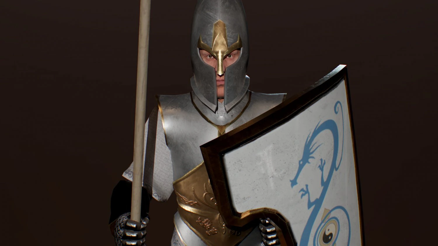 elven warrior 3D Model .c4d .max .obj .3ds .fbx .stl .blend 