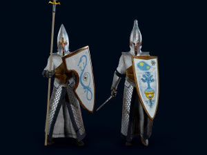 elven warrior 3D Model