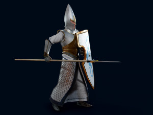 elven warrior 3D मॉडल