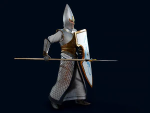 elven warrior 3D Model