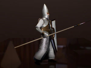 elven warrior 3D Model