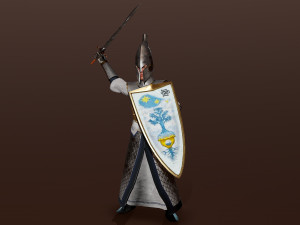elven warrior 3D मॉडल