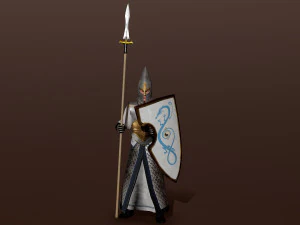 elven warrior 3D Model
