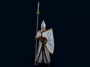 elven warrior 3D Model
