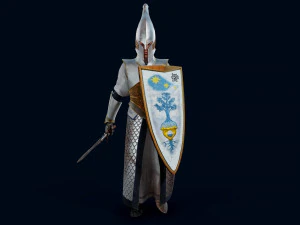 elven warrior 3D Model