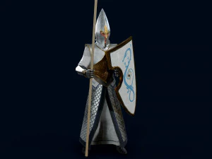 elven warrior 3D Model
