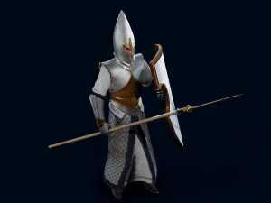 elven warrior 3D Model