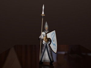 elven warrior 3D मॉडल