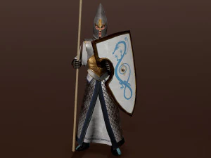 elven warrior 3D Model