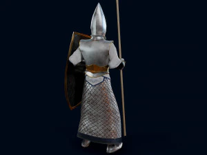 elven warrior 3D Model