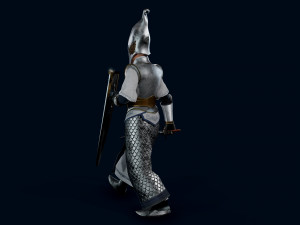 elven warrior 3D मॉडल