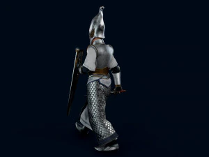 elven warrior 3D Model