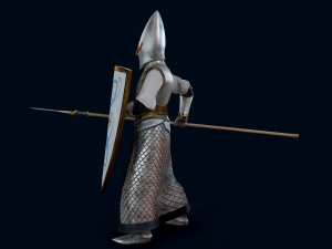 elven warrior 3D मॉडल