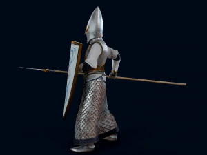elven warrior 3D Model