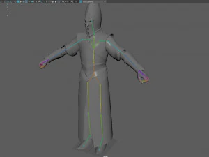 elven warrior 3D Model