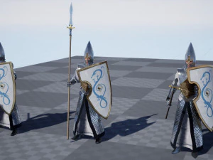 elven warrior 3D Model