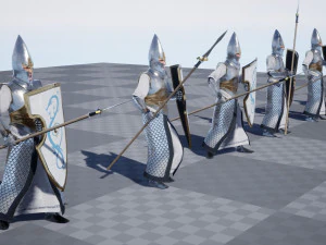 elven warrior 3D Model