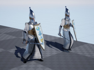 elven warrior 3D मॉडल