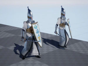 elven warrior 3D Model