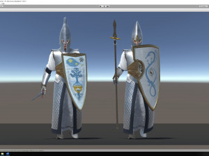 elven warrior 3D मॉडल