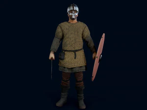 viking Modelo 3D