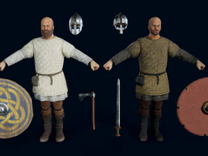 viking Modelo 3D