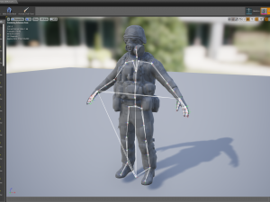 modular military character 3Dモデル