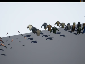 personagem militar modular Modelo 3D